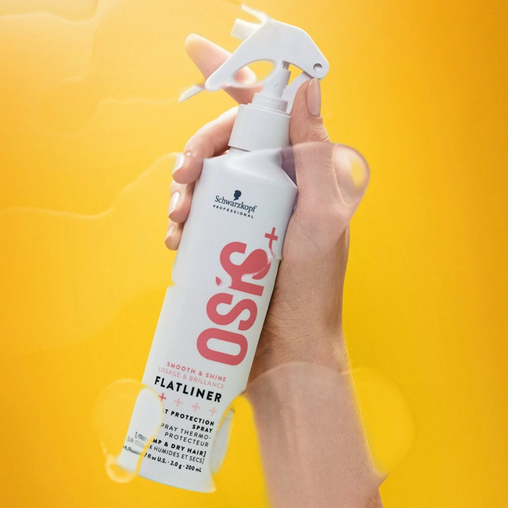 Schwarzkopf Osis+ Flatliner hővédő spray 200ml képe 1